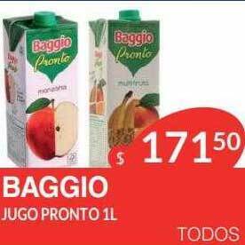 Masivos Baggio jugo pronto oferta