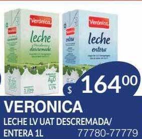Masivos Veronica leche lv uat descremada entera oferta