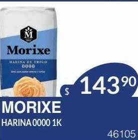 Masivos Morixe harina oferta