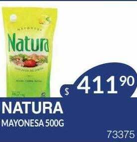 Masivos Natura mayonesa 500g oferta