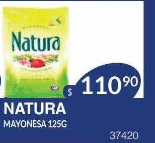 Masivos Natura mayonesa 125g oferta