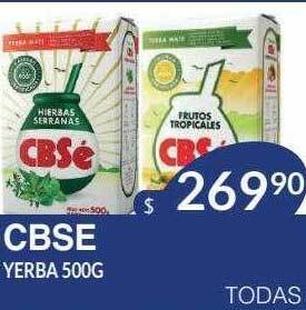 Masivos Cbse yerba oferta