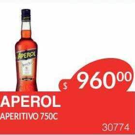 Masivos Aperol aperitivo oferta