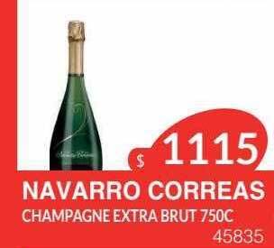 Masivos Navarro correas champagne extra brut oferta