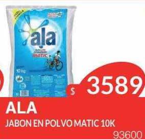 Masivos Ala jabon en polvo matic oferta