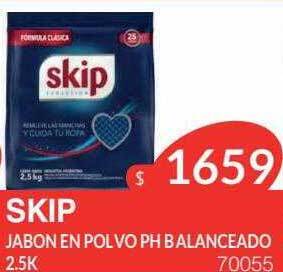 Masivos Skip jabón en polvo ph balanceado oferta