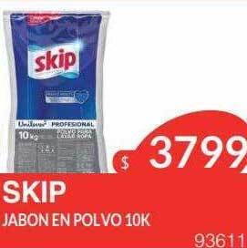 Masivos Skip jabon en polvo oferta