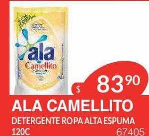 Masivos Ala camellito detergente ropa alta espuma oferta