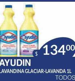 Masivos Ayudin lavandina glaciar-lavanda oferta