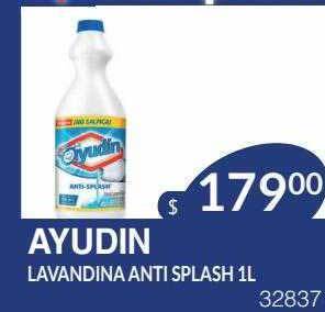 Masivos Ayudin lavandina anti splash oferta