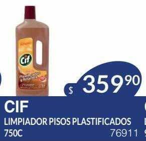 Masivos Cif limpiador pisos plastificados 750c oferta