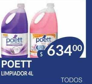 Masivos Poett limpiador oferta