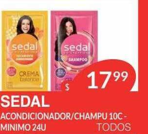 Masivos Sedal acondicionador champu oferta