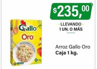Supermercados Damesco Arroz gallo oro oferta