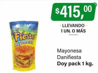 Supermercados Damesco Mayonesa danifiesta oferta