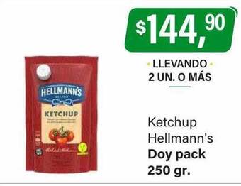 Supermercados Damesco Ketchup hellmann's oferta