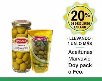 Supermercados Damesco Aceitunas marvavic oferta