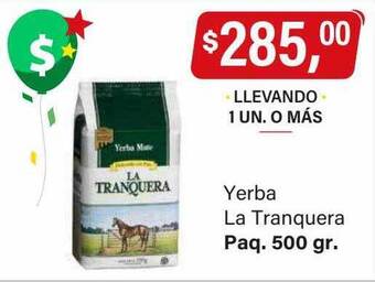 Supermercados Damesco Yerba la tranquera oferta