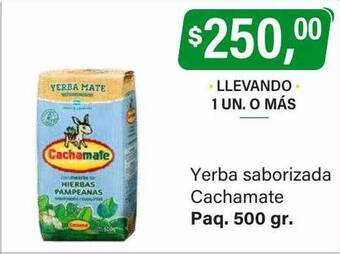 Supermercados Damesco Yerba saborizada cachamate oferta