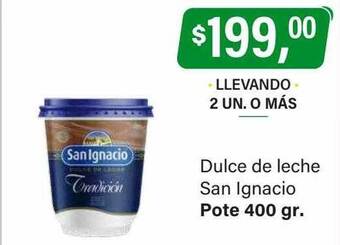 Supermercados Damesco Dulce de leche san ignacio oferta