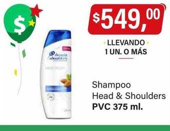 Supermercados Damesco Shampoo head & shoulders oferta