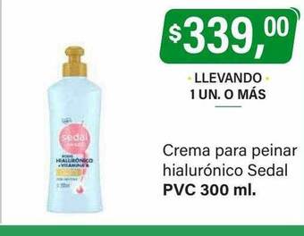 Supermercados Damesco Crema para peinar hialurónico sedal oferta