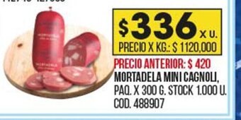 Coto Mortadela Mini Cagnoli oferta
