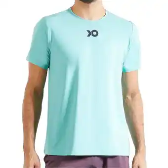 Remera training admit one rian aqua hombre