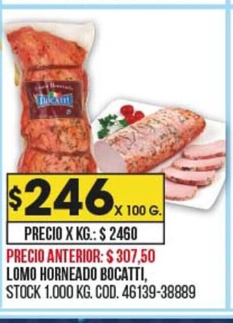 Coto Lomo Horneado Bocatti oferta