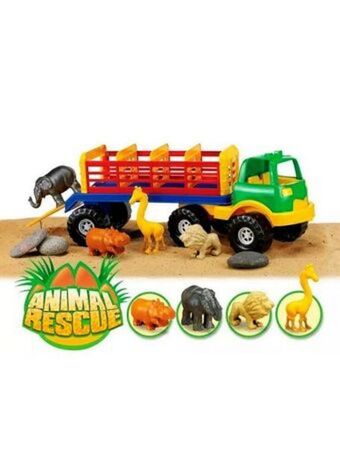 Camion de rescate animal rescue incluye figuras animalitos