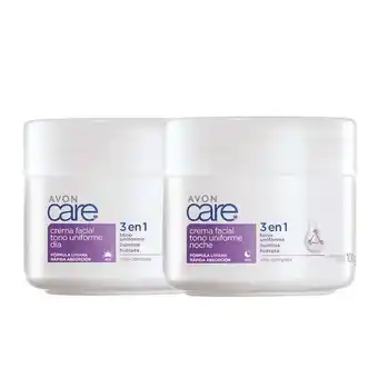 Avon Set x2 avon care rostro- dia + noche oferta