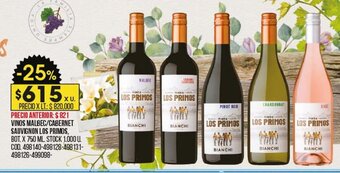Coto Vinos Malbec / Cabernet Sauvignon Los Primos oferta