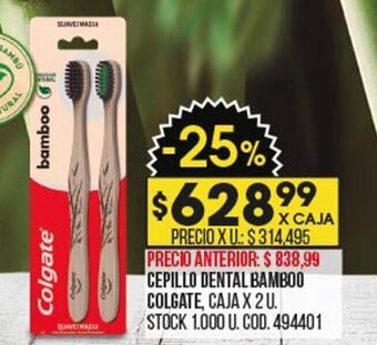 Coto Cepillo Dental Bamboo Colgate oferta