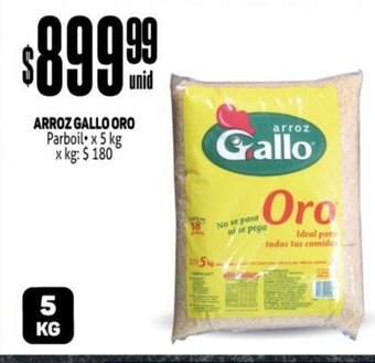 Makro Arroz Gallo Oro oferta