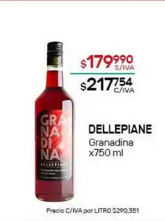 Nini Mayorista Dellepiane Granadina X 750 Ml oferta