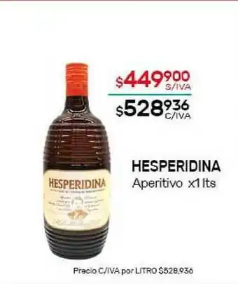Nini Mayorista Hesperidina Aperitivo X 1 Lts oferta