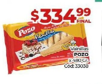 Diarco Vainillas Pozo oferta