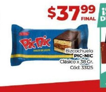 Diarco Bizcochuelo Pic-Nic oferta