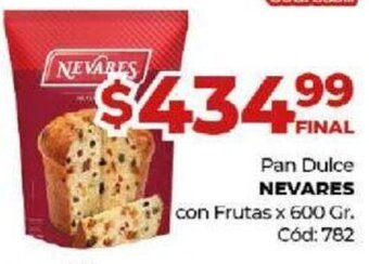 Diarco Pan Dulce Nevares oferta