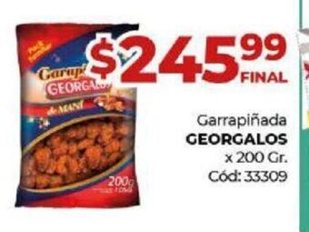 Diarco Garrapiñada Georgalos oferta