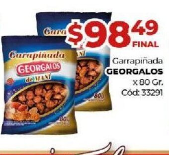 Diarco Garrapiñada Georgalos oferta