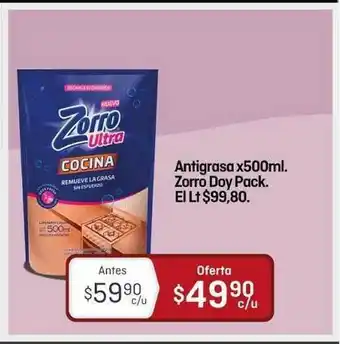 El Nene Zorro Doy Pack Antigrasa x500ml oferta