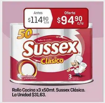 El Nene Sussex Clásico Rollo Cocina x3 x50mt. oferta