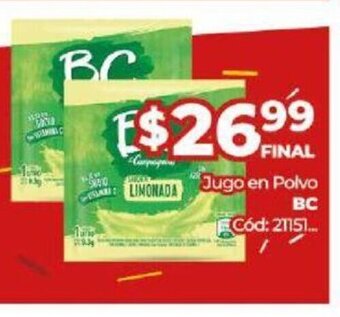 Diarco Jugo en Polvo BC oferta