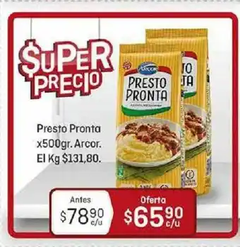 El Nene Arcor Presto Pronta X500gr. oferta