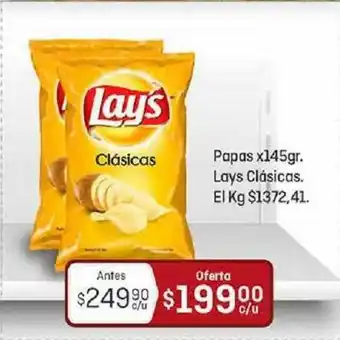 El Nene Lays Clásicas Papas X145gr oferta
