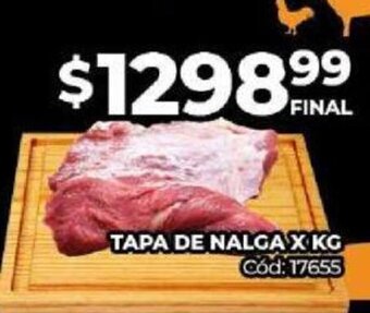 Diarco Tapa de Nalga x kg, oferta