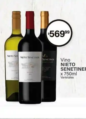 Arcoiris Supermercados Nieto Senetiner Vino x 750ml oferta