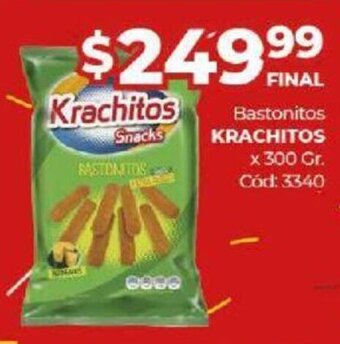 Diarco Bastonitos Krachitos oferta