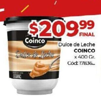 Diarco Dulce de Leche Coinco oferta